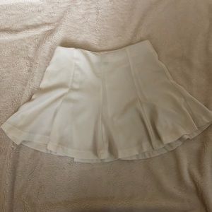 Tobi pleated skater skirt